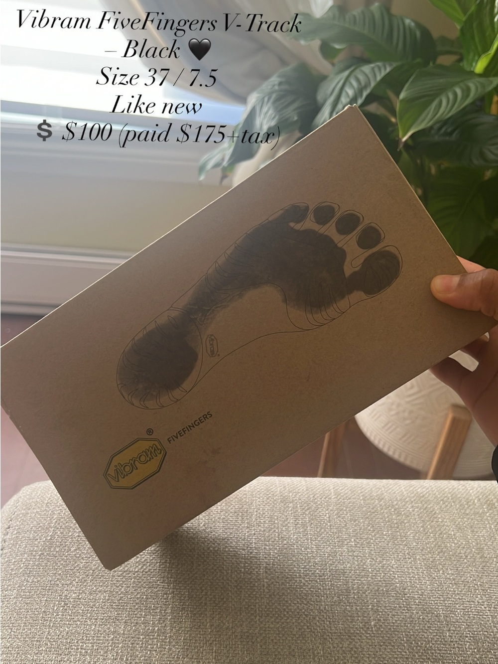 Vibram FiveFingers V-Track Box – Brown and Black